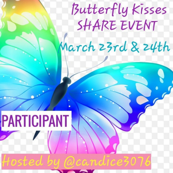 Butterfly Kisses Share Event - SPOTS OPEN SIGN UP! - Picture 1 of 1